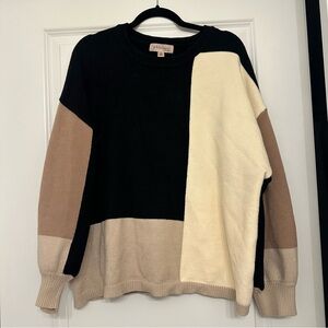 Color Block Sweater